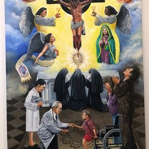Religious painting 8X12